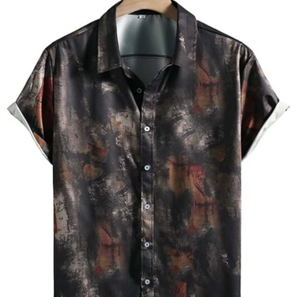 SHEIN Other - Manfinity LEGND Men Random Print Shirt